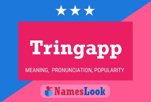 Affiche de nom Tringapp