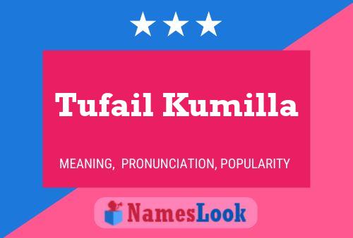 Affiche de nom Tufail Kumilla