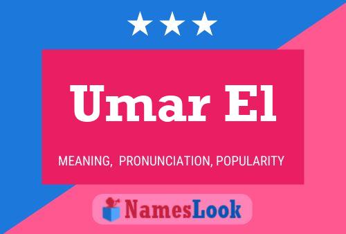 Affiche de nom Umar El