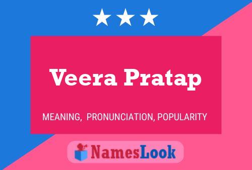 Affiche de nom Veera Pratap