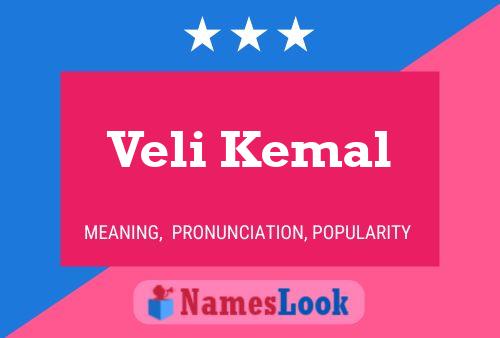 Affiche de nom Veli Kemal