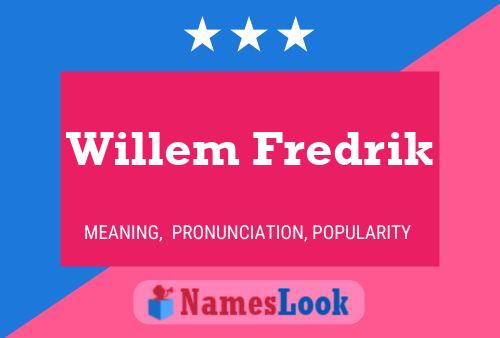 Affiche de nom Willem Fredrik