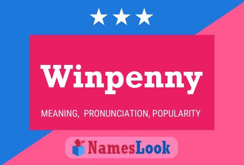 Affiche de nom Winpenny