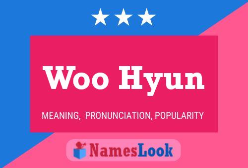 Affiche de nom Woo Hyun