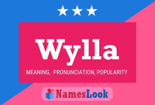 Affiche de nom Wylla