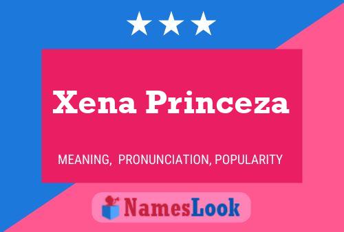 Affiche de nom Xena Princeza