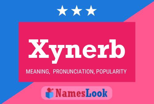 Affiche de nom Xynerb