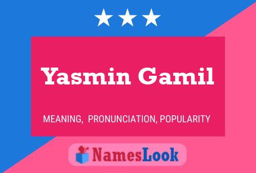 Affiche de nom Yasmin Gamil