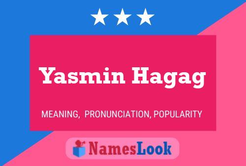 Affiche de nom Yasmin Hagag