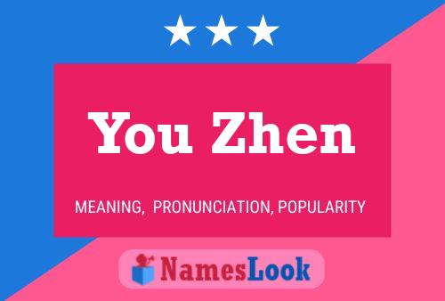 Affiche de nom You Zhen