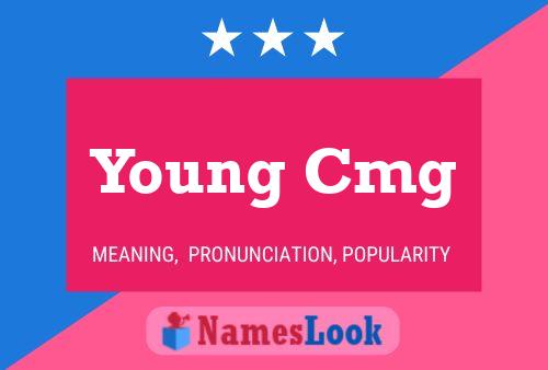 Affiche de nom Young Cmg