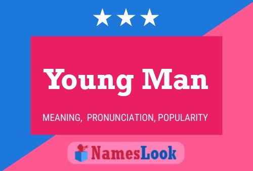 Affiche de nom Young Man