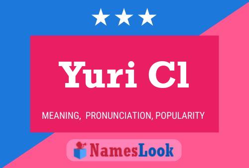 Affiche de nom Yuri Cl