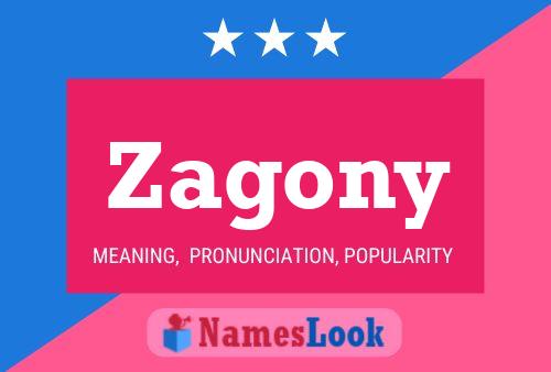 Affiche de nom Zagony