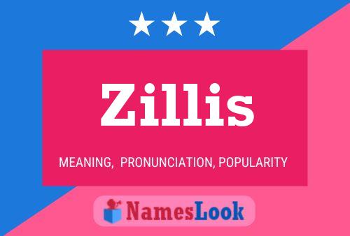 Affiche de nom Zillis