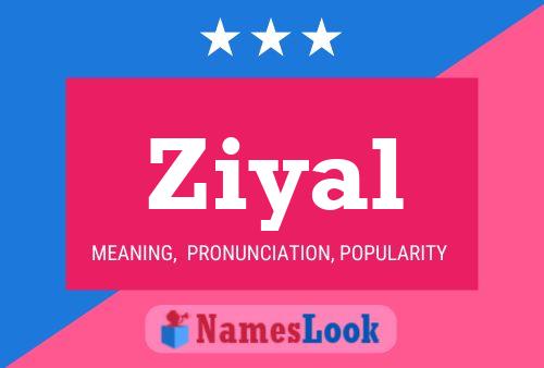 Affiche de nom Ziyal