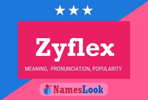 Affiche de nom Zyflex