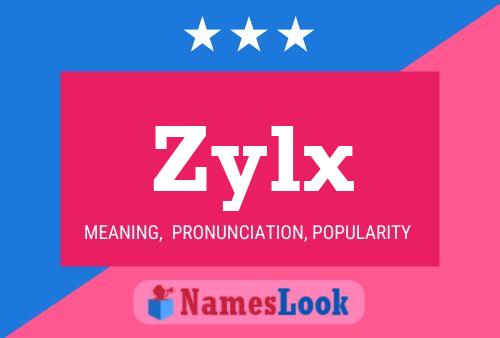 Affiche de nom Zylx